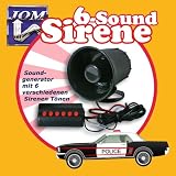 Produkt-Bild: Fanfare, Sirene, Soundgenerator mit 6 Sirenen-Variationen (12V)