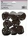 Darice 10179-50 Poms Acrylic Light Brown 2In 8Pc Pk
