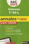 Sciences 1e ES-L : Sujets & corrig�s