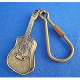 マーティン　D-45 アンティークブラス ギター キーホルダー Martin D-45 Amtique Brass Guitar Keychain