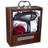 Conair 213L Limited Edition Swarovski Crystal Infiniti Dryer, Black and Silver