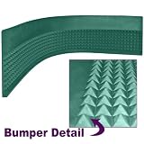 Craps Diamond Pyramid Bumper Rubber - Casino Supplies > Craps Supplies