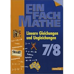 EinFach Mathe. Gleichungen: Jahrgangsstufe 7/8