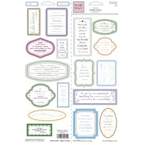 Fiskars Heidi Grace Designs Clear Stickers Only Time Phrases