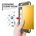 iPhone 6S Plus Case, Verus [Damda Slide][Yellow] - [Wallet Card Slot][Heavy Duty] For Apple iPhone 6 6S Plus 5.5