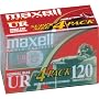 Maxell(R) Cassette Audio Tape, 120-Minute Normal Bias Standard, Pack Of 4