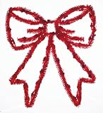 GKI Bethlehem Lighting Pre-Lit 22-Inch Festoon Red Bow Christmas Light