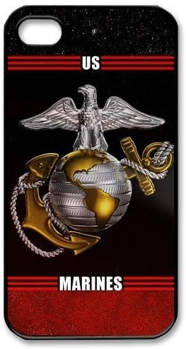 Desgin US Marine Corps USMC Logo Iphone 4/4S Including Dust Plug