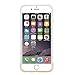 iPhone 6 Case, Perfect Fit & Soft Interior, CaseCrown Metallic Glider Case (White / Gold)