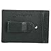 Alpine Swiss Mens Top Grain Leather Minimalist Money Clip Front Pocket Wallet
