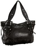 B. MAKOWSKY Sonoma E/W Tote,Black,one size