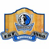 NBA Dallas Mavericks 11-by-17 inch Established Wood Sign