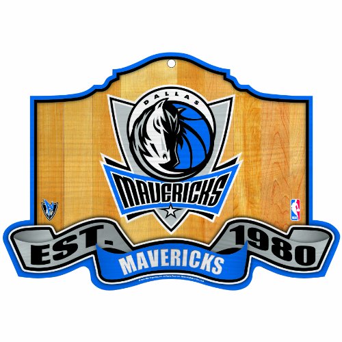 NBA Dallas Mavericks 11-by-17 inch 