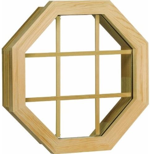 Century Specialty Windows Wood Octogon Single Window