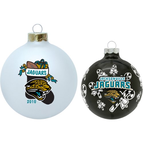 NFL Jacksonville Jaguars Collectible and Traditional Ornament Set