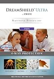 Homedics DSH-UMPT DreamSheild Mattress Protector, Twin Size, White