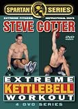 Extreme Kettlebell Workout Starring Steve Cotter, 4 Volumes on 4 DVDs Containing 15 Workouts and over 100 Techniques