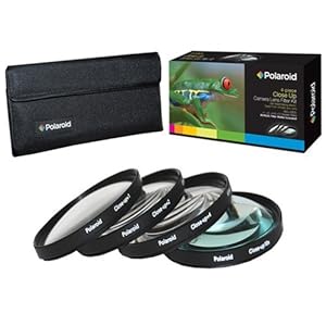 Plr Optics +1 +2 +4 +10 Close-up Macro Filter Set With Pouch For The Canon Digital Eos Rebel T4i