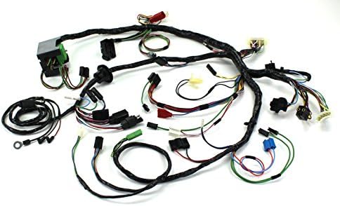 Mustang Underdash Wiring Complete With Fuse Box With Tach After 11/1/69 1970