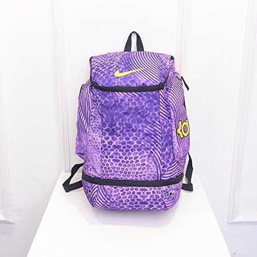 Kevin Durant Kd Backpack Schoolbag Laptop Bag for School Girls Boys Purple