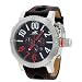 Adee Kaye #AK7220-M1 Men's Stainless Steel Oversized Chronograph Watch