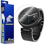ArmorSuit MilitaryShield - Motorola Moto 360 23mm Screen Protector Anti-Bubble and Extream Clarity HD Shield with Lifetime Replacements (Released 2014)