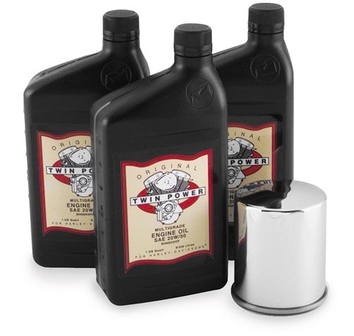 Buy Twin Power EVO QUICK OIL CHANGE KIT L84-01 Sportster;84-98 Evo Big Twins 410068 by Twin Power