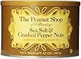 The Peanut Shop of Williamsburg Seasoned Virginia Peanuts, Sea Salt & Cracked Pepper, 32 Ounce
