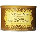 The Peanut Shop of Williamsburg Seasoned Virginia Peanuts, Sea Salt &amp; Cracked Pepper, 32 Ounce