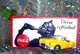 Retro Coca Cola Coke Bottle Drive Refreshed Billboard Christmas Ornament #CC0710