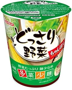 エースコック どっさり野菜 ちゃんぽん 60g×12個