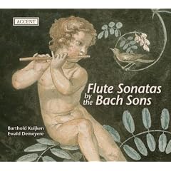 Bach Sons Flute Sonatas
