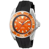 Invicta Pro Diver Sport Automatic Rubber Strap Orange Dial Watch 6059