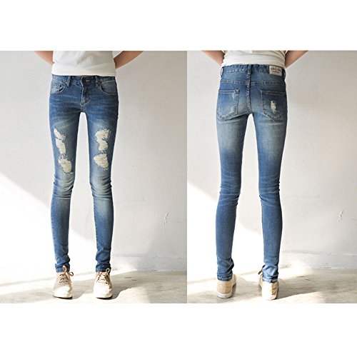 【ヴィヴィッドレディ】vividlady ダメージストレッチデニムスキニー レディース スキニージーンズ レディース ストレッチ 美脚 美尻 ファッション 春 ポケット オシャレ スキニー ジーンズ デニム 美脚 美尻 ファッション 春 ポケット オシャレ スキニー ジーンズ デニム レディース