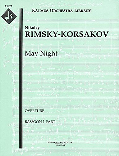 May Night (Overture): Bassoon 1 part (Qty 3) [A1923]