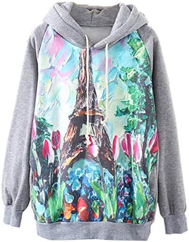 PPPerfecto Women's Sweater Sweatshirt Hoodie PullOver Jumper Vintage Autumn Winter