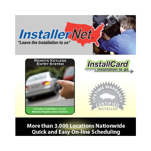 InstallerNet Remote Keyless Entry InstallCard