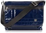 Knomo - 53104NVS - Saxby Slim - Sac Bandouli&egrave;re fin pour MacBook Pro 15" - Bleu