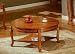 NailHead Style Round Occasional Cocktail Coffee Table