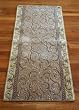 Peach Scrollwork Carpet Rug Hallway Runner 5'