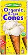 Let's Do Organic Sugar Cones, 12-Count Boxes (Pack of 12)