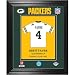 Brett Favre #4 Green Bay Packers NFL Limited Edition Rookie Year Original Mini Jersey Framed 13x16