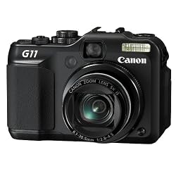 Canon PowerShot G11 10MP Digital Camera with 5x Wide Angle Optical Stabilized Zoom and 2.8-inch articulating LCD