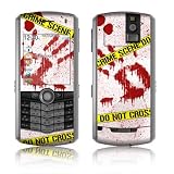 Crime Scene Revisited Design VERTICAL CAMERA Original Pearl 8110/ Pearl 8100 Cell Phone Protective Skin Decal Sticker