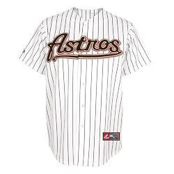 MLB Houston Astros Replica Home Jersey, White/Black