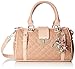 MG Collection Karasi Diamond Quilted Bowling Shoulder Bag
