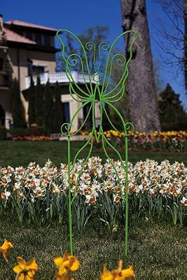 Green Butterfly Trellis