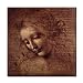 Female Head By Leonardo DaVinci Tile Trivet