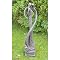 Large Contemporary Art Sculptures - Lovers Kiss Modern Garden Statue