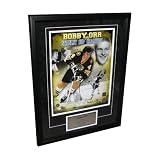 Autographed Bobby Orr Photograph - NHL Framed 11x14 Stanley Cup Collage